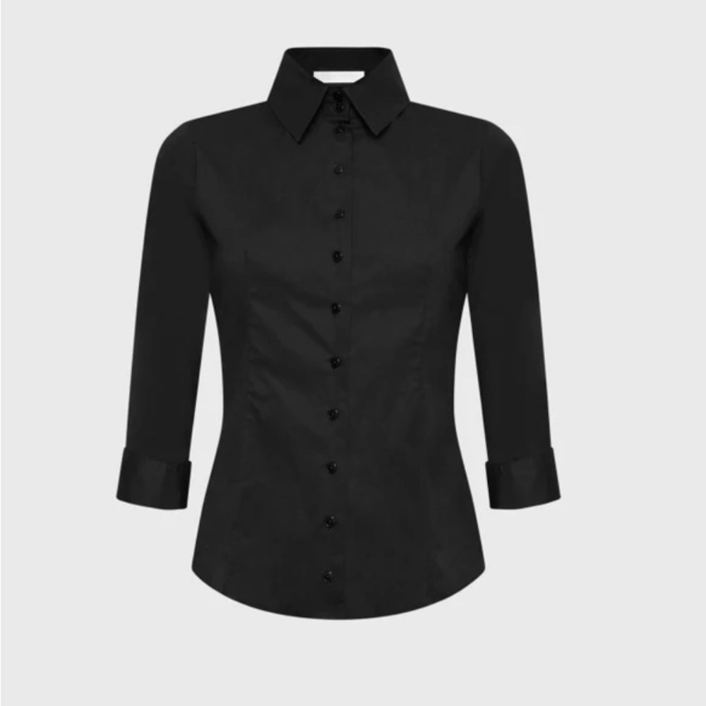 Anne Fontaine Connie size 48 3/4 sleeve blouse